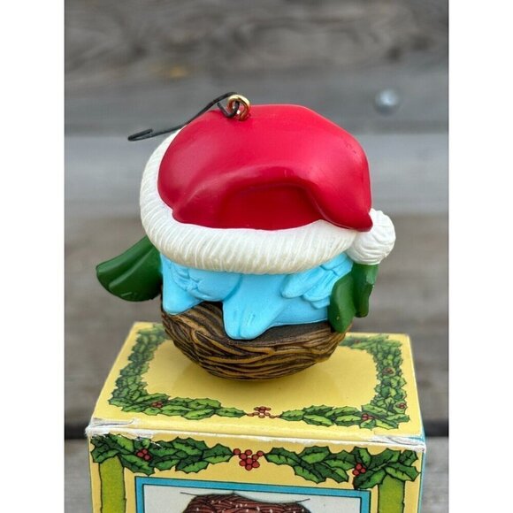 1982 AVON'S NESTLED TOGETHER Little Snugglers Keepsake Ornament in Box - Picture 2 of 9